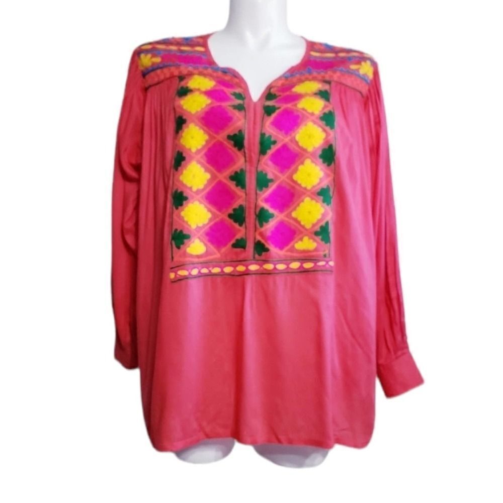 Anu coral oversized lightweight top